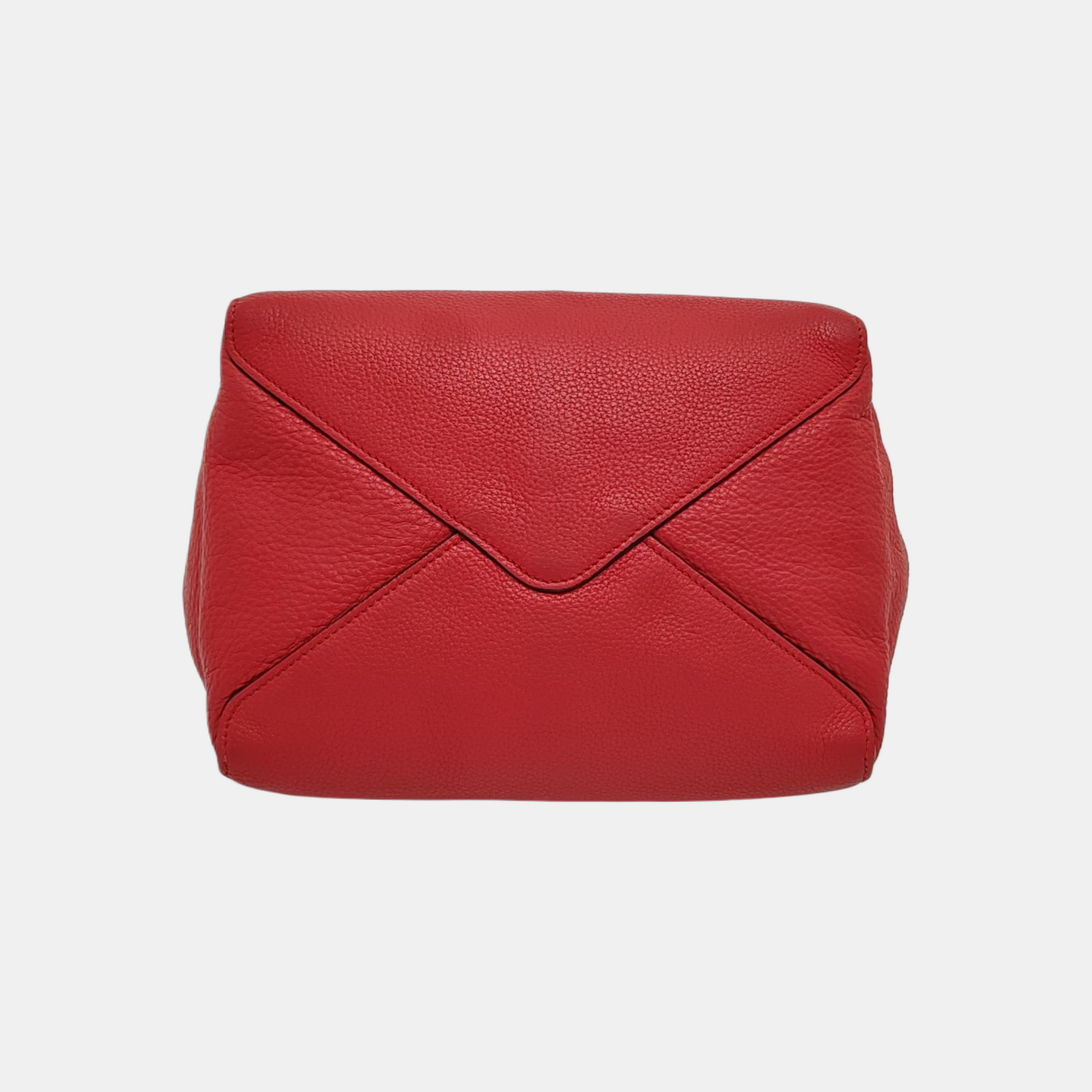 Calfskin Tote Bag Red