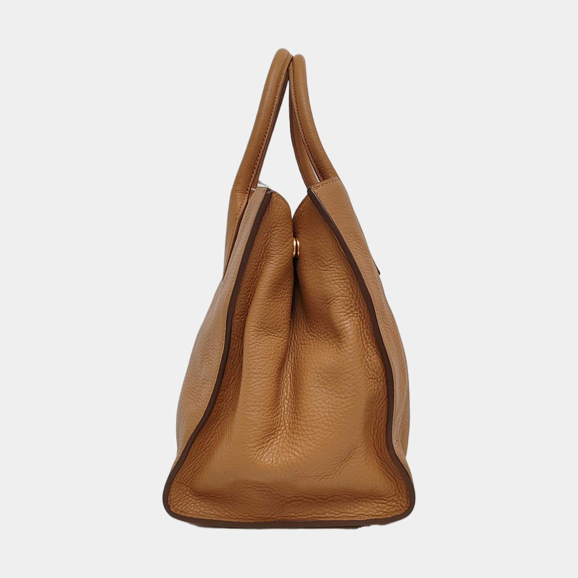 Calfskin Tote Bag Brown