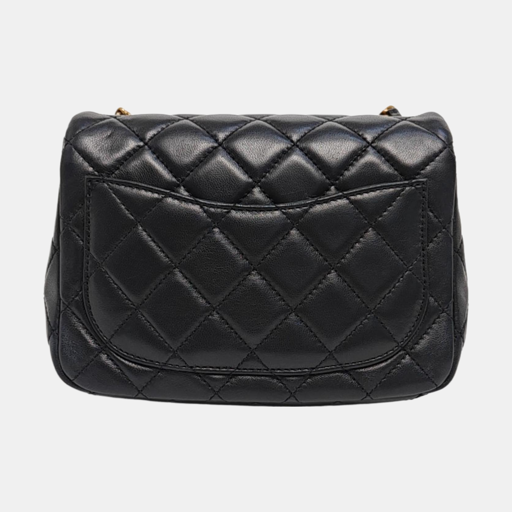 CLASSIC FLAP Mini Quilted Lambskin Black