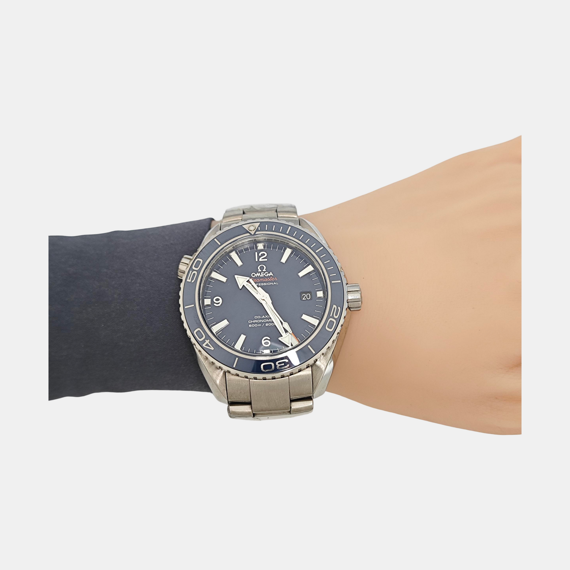 Seamaster 45.5mm Navy Blue Automatic Watch