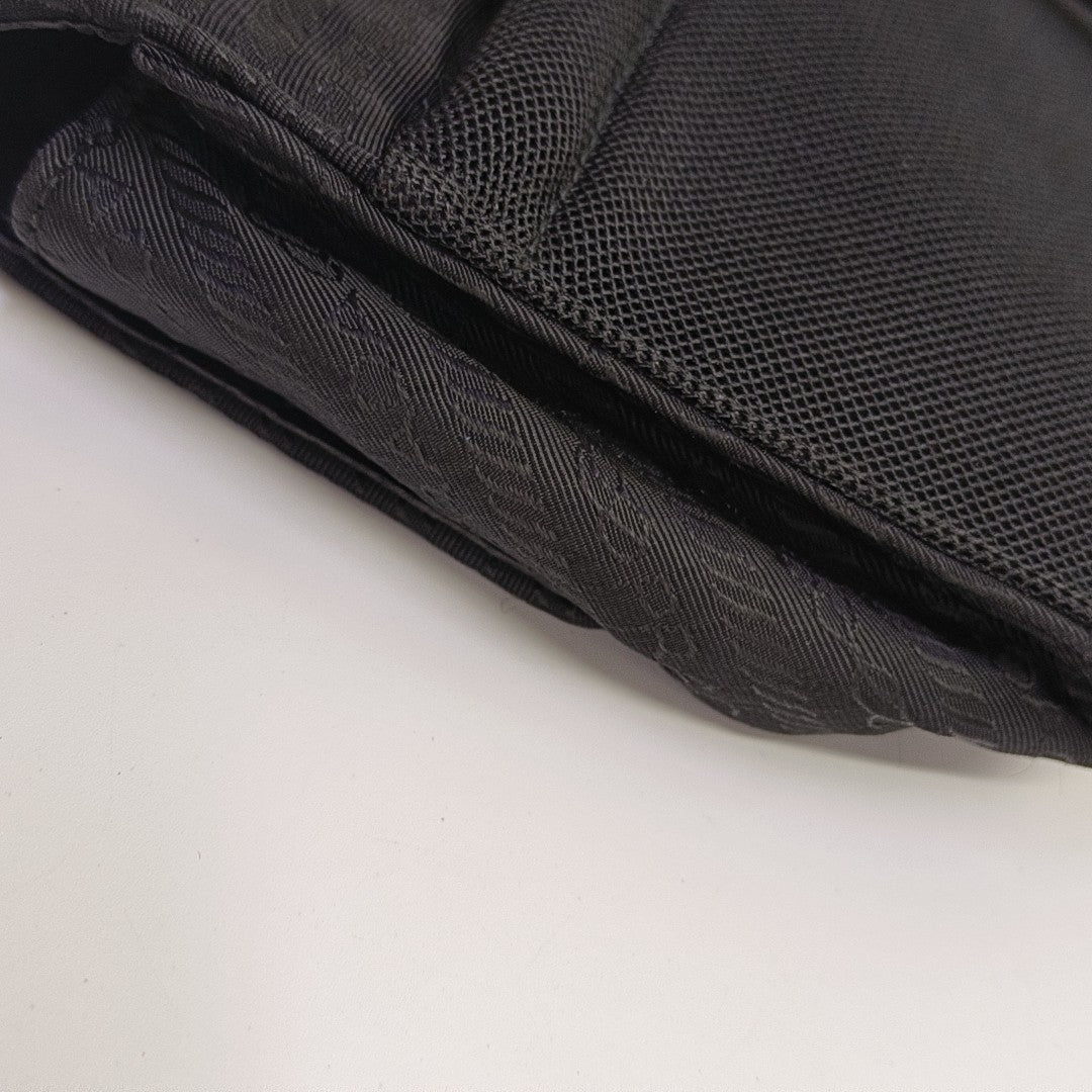 Canvas Shoulder Bag Black