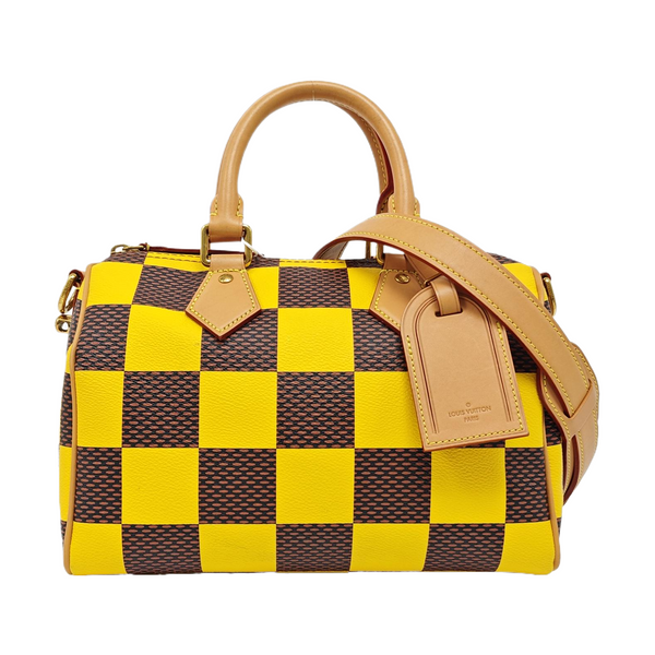 SPEEDY 25 Damier Coated Canvas Multicolor