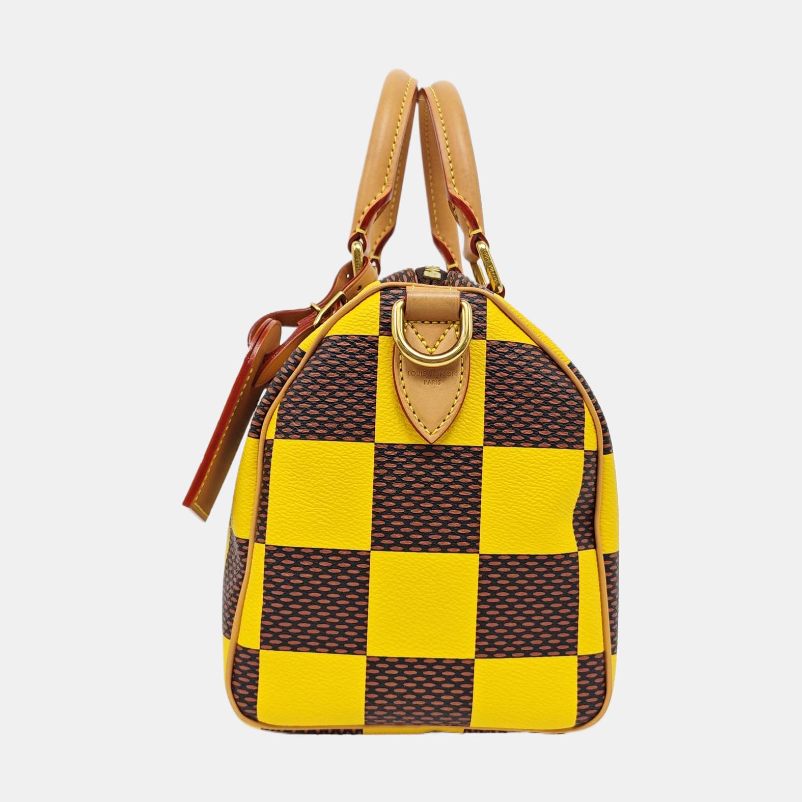 SPEEDY 25 Damier Coated Canvas Multicolor