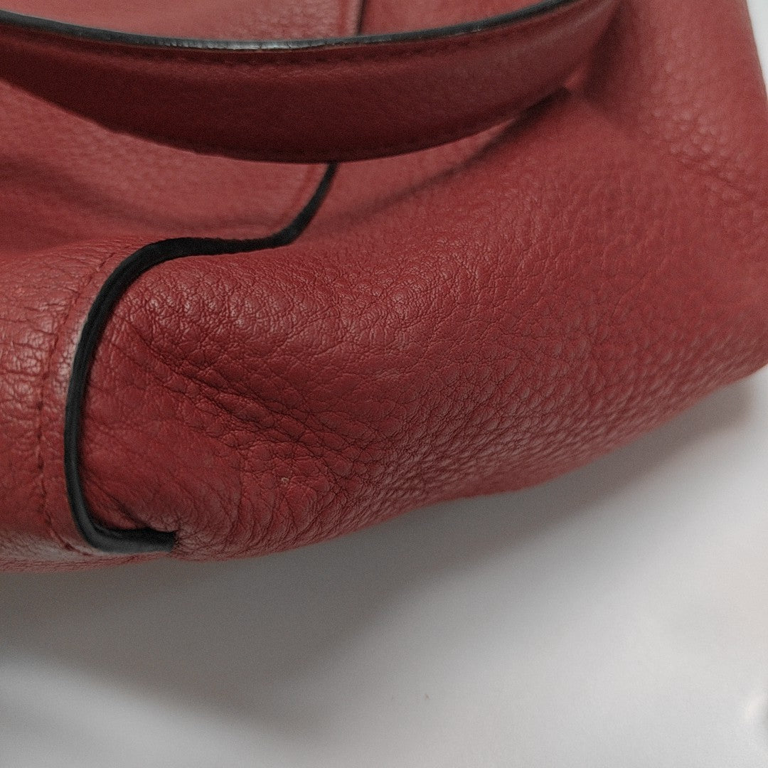 Calfskin Tote Bag Red