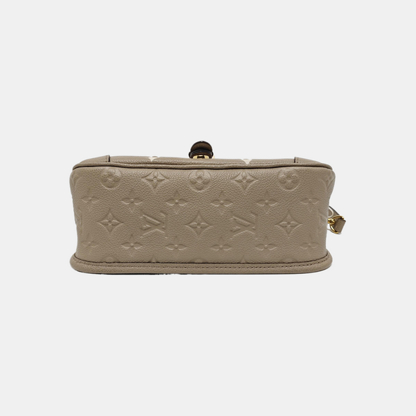 DIANE Monogram Calfskin Gray