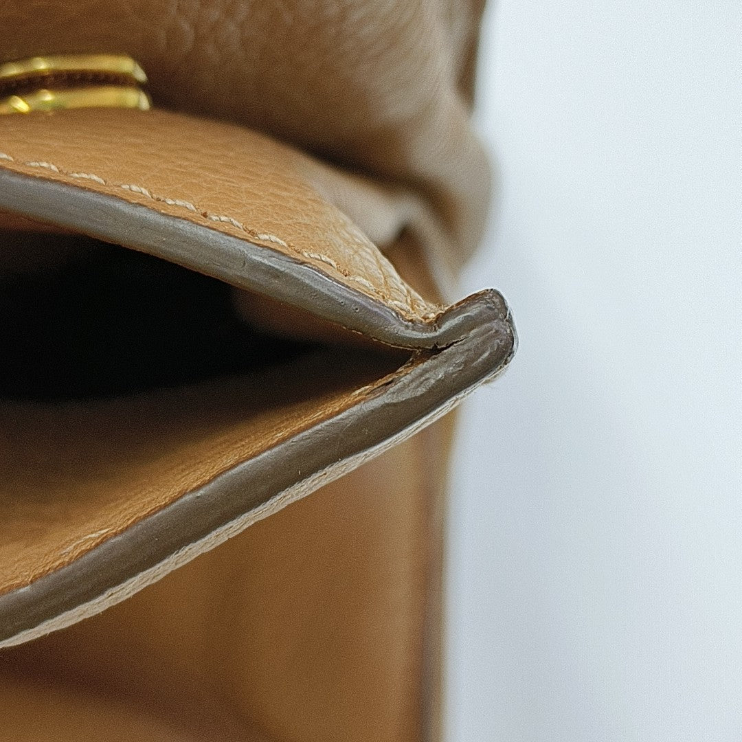 Calfskin Tote Bag Brown