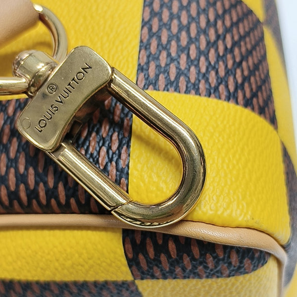 SPEEDY 25 Damier Coated Canvas Multicolor