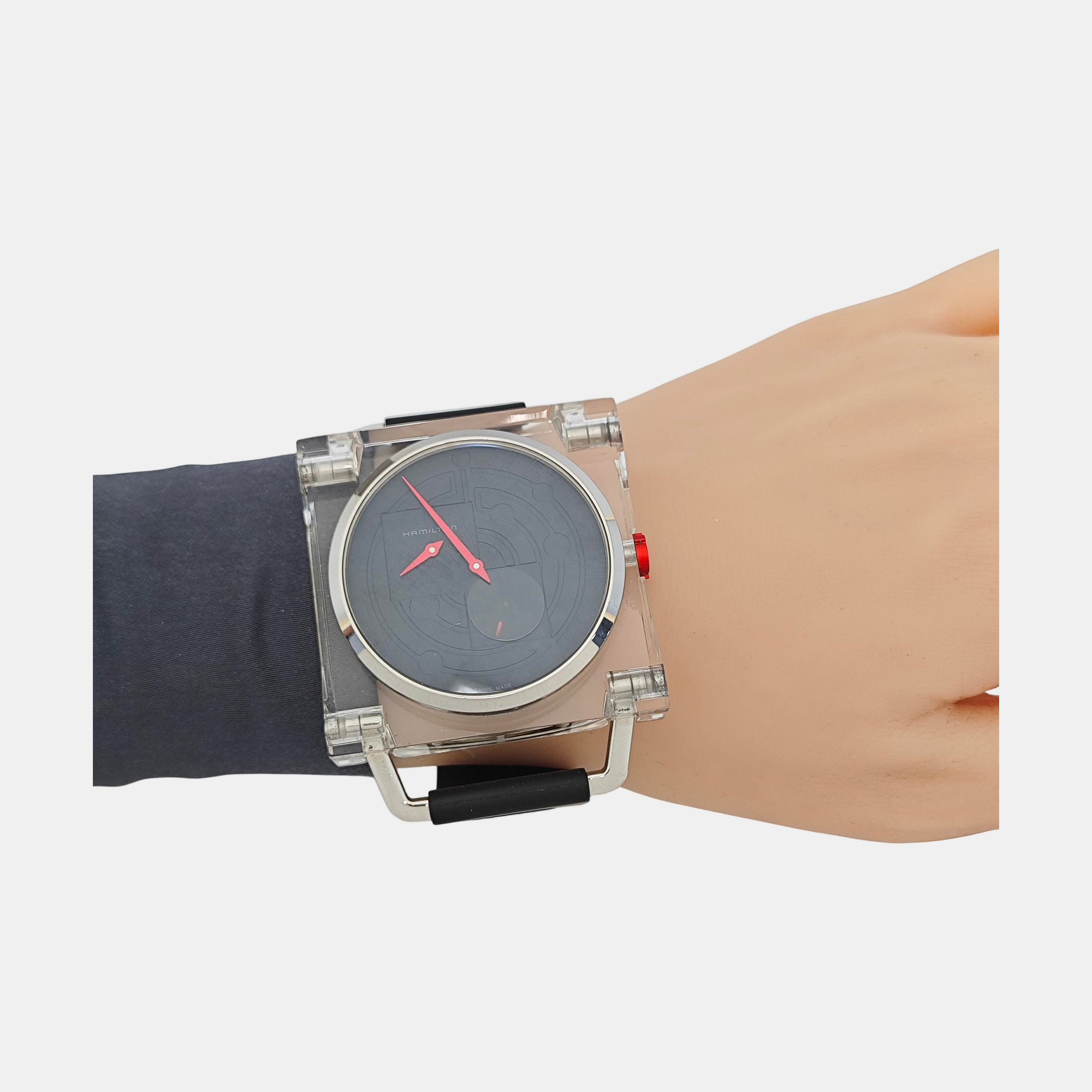 Jazzmaster 47mm Black Automatic Watch