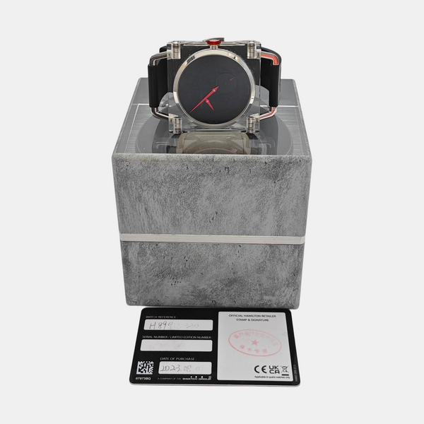 Jazzmaster 47mm Black Automatic Watch