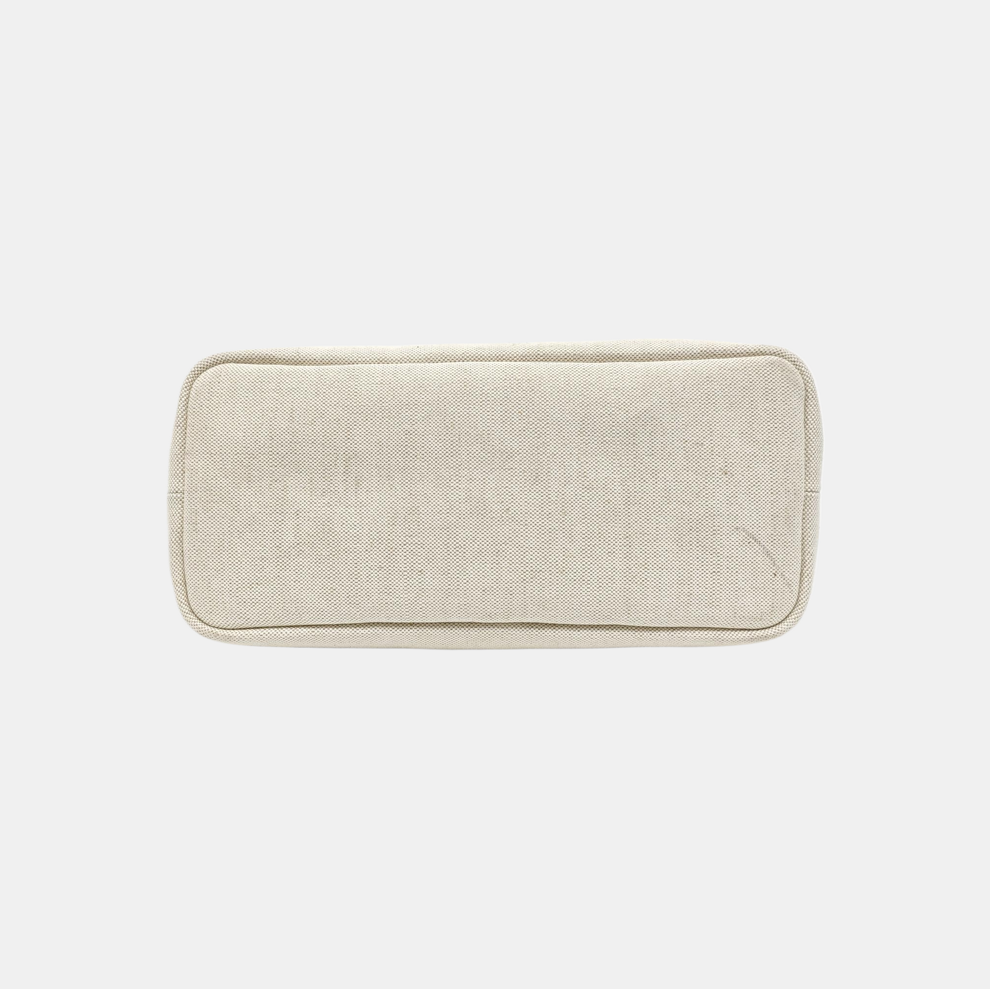 Linen Tote Bag Small White