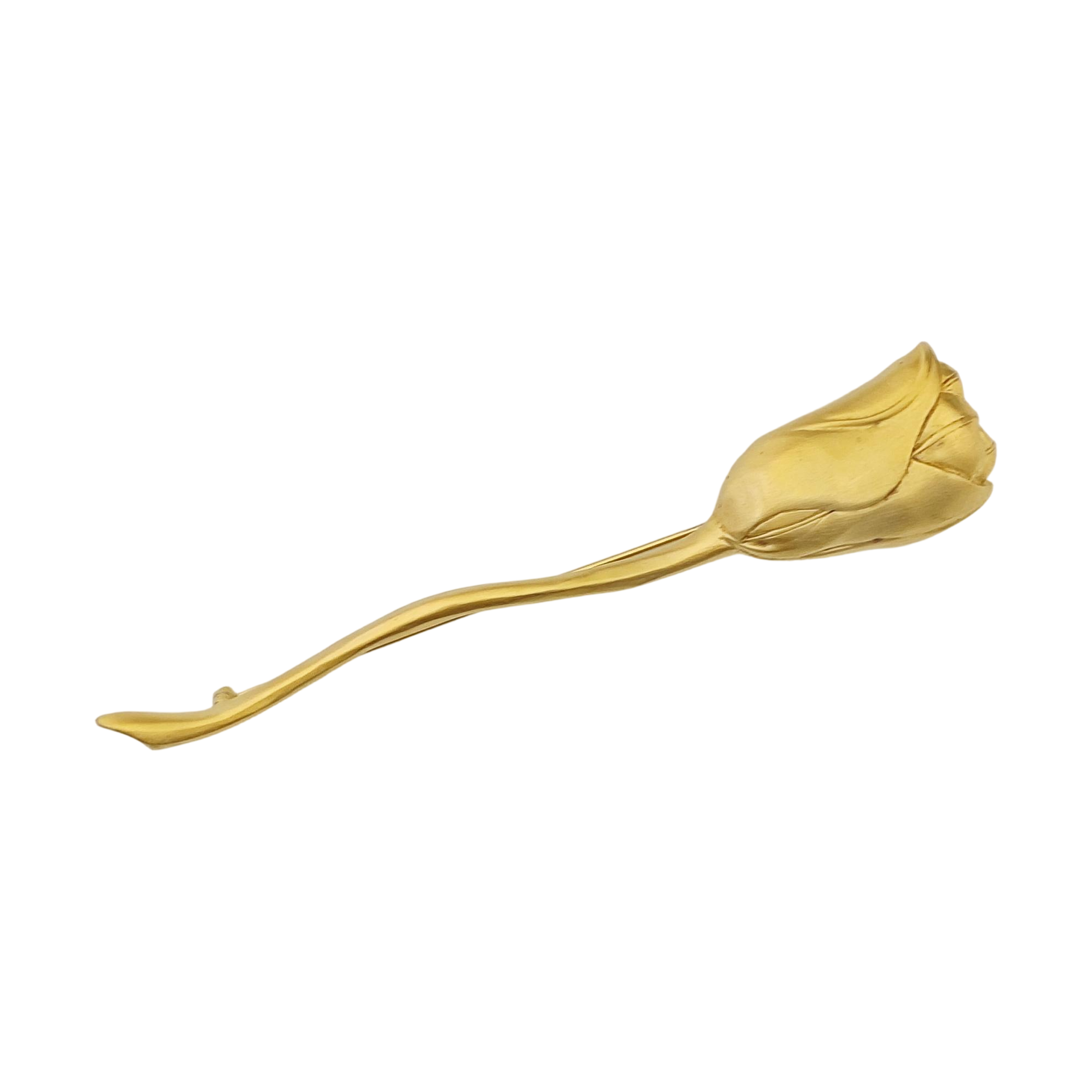Authenticated pre-owned  Gold-tone Metal Brooch - Brooch at Looply