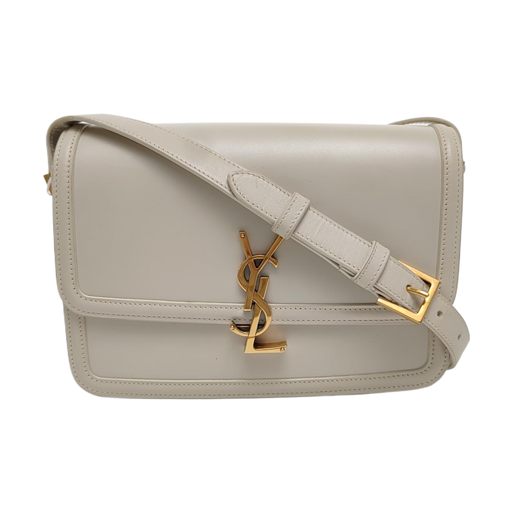SOLFERINO Medium Calfskin White