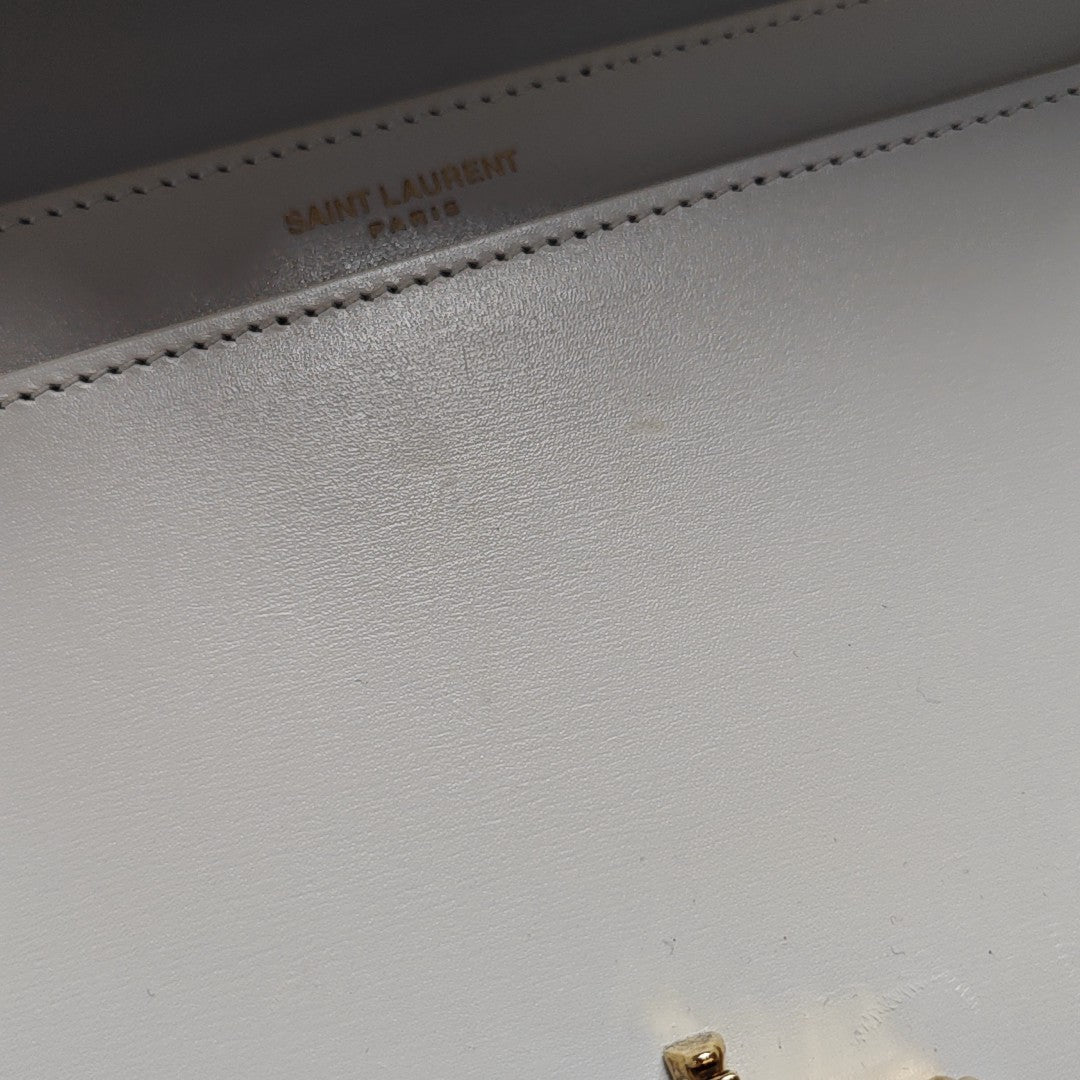 SOLFERINO Medium Calfskin White