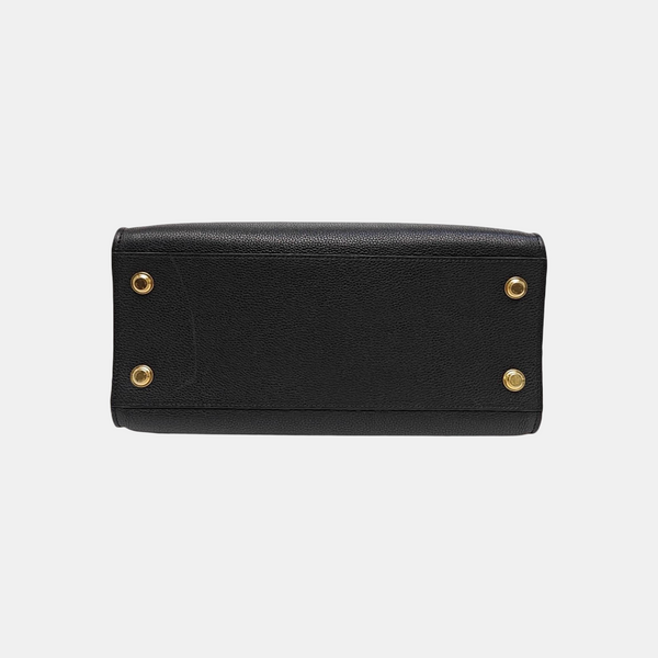 CITY STEAMER MM Calfskin Black