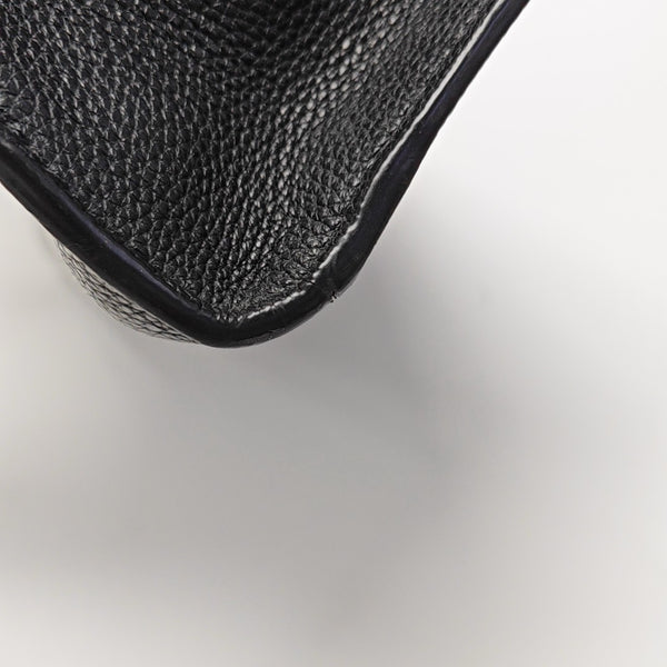 CITY STEAMER MM Calfskin Black