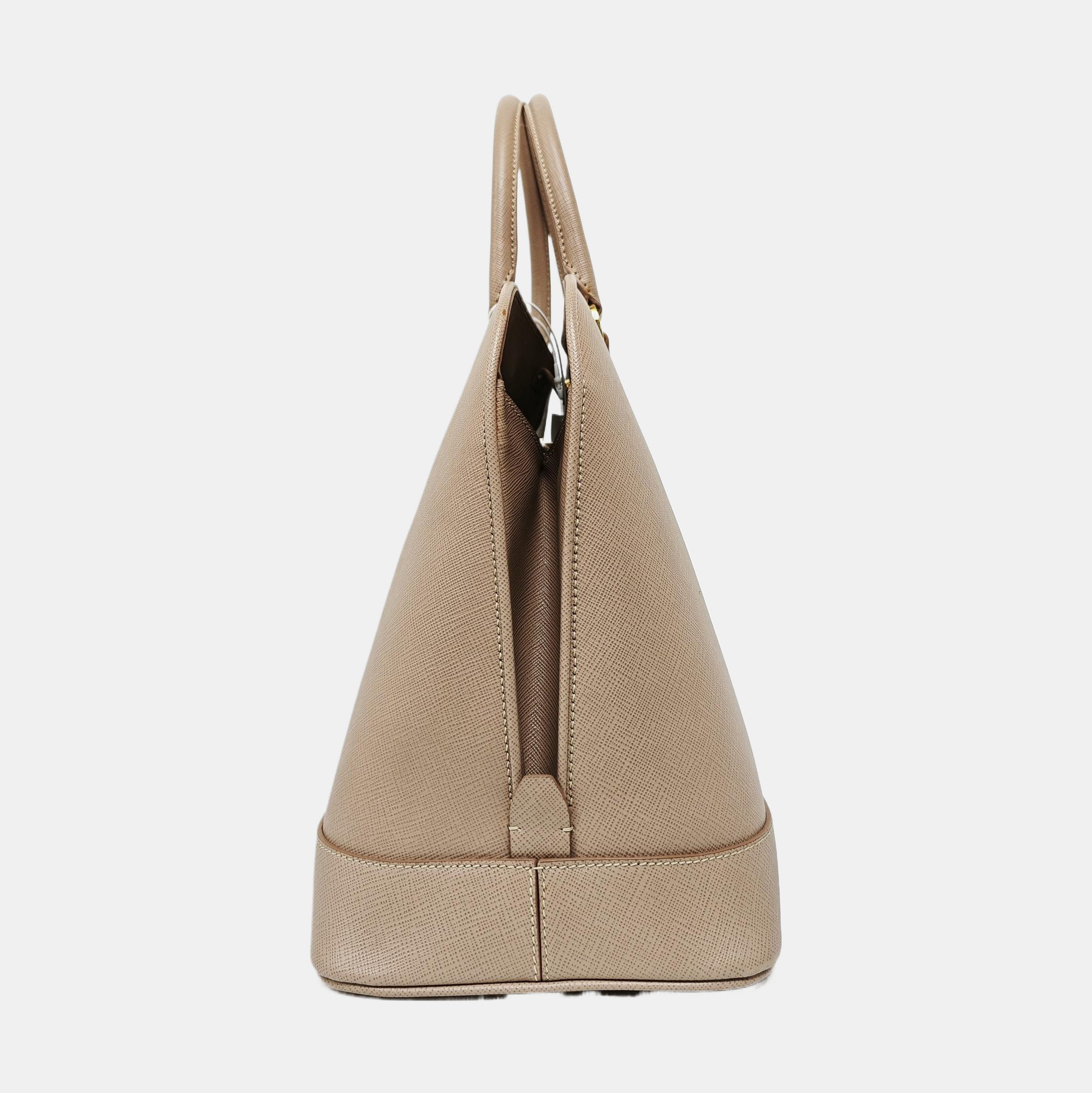 Saffiano Calfskin Shoulder Bag Pink