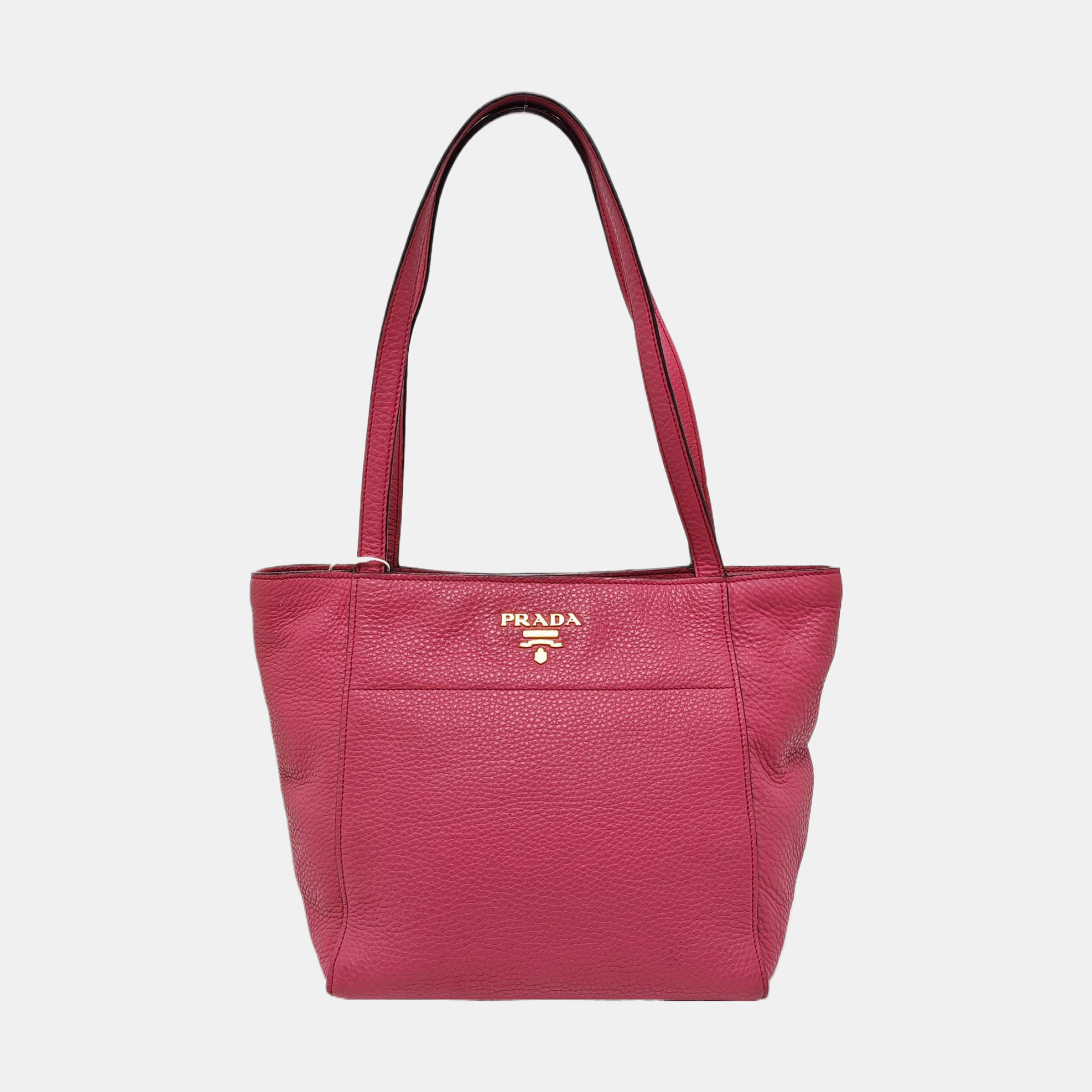 Calfskin Tote Bag Red