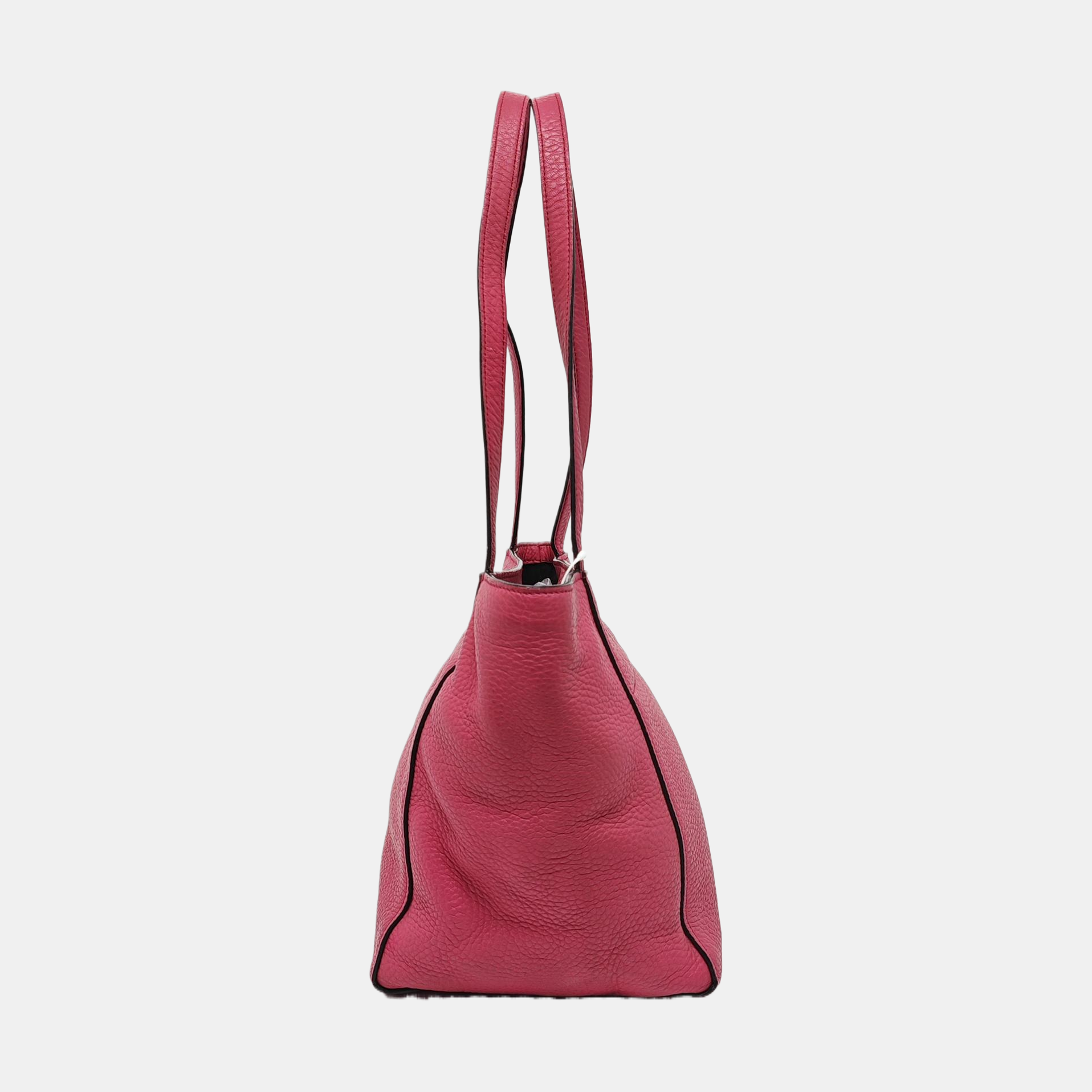 Calfskin Tote Bag Red