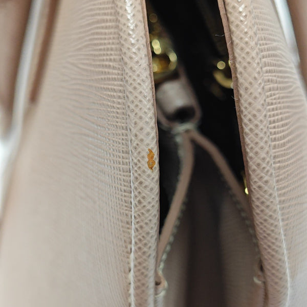 Saffiano Calfskin Shoulder Bag Pink