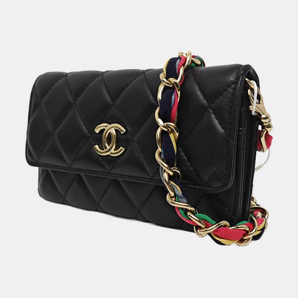 Quilted Lambskin Black