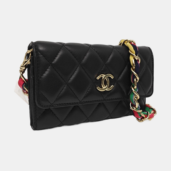 Quilted Lambskin Black