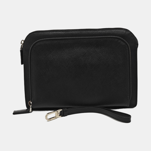 Calfskin Clutch Black