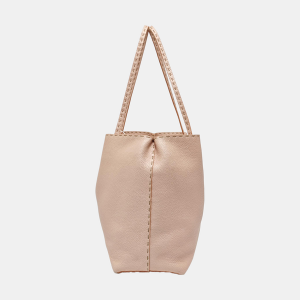 Calfskin Shoulder Bag Pink