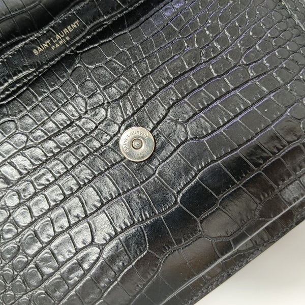 SUNSET Medium Calfskin Black