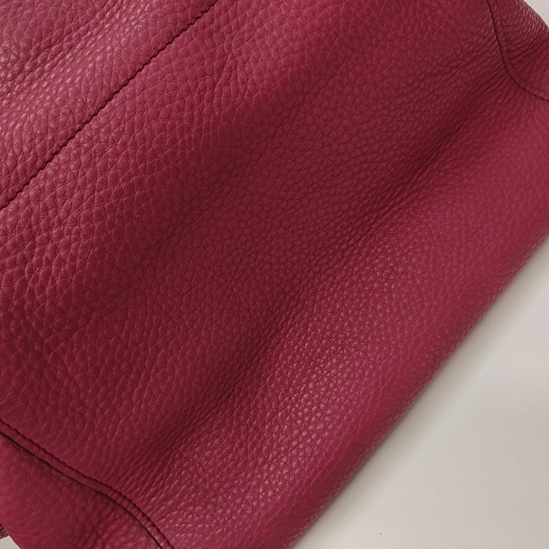 Calfskin Tote Bag Red