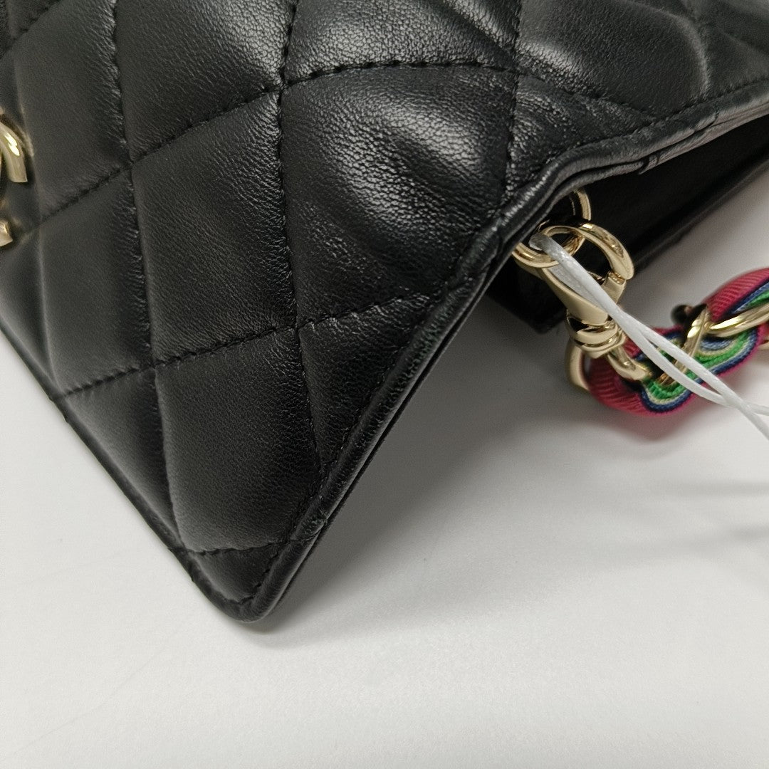 Quilted Lambskin Black