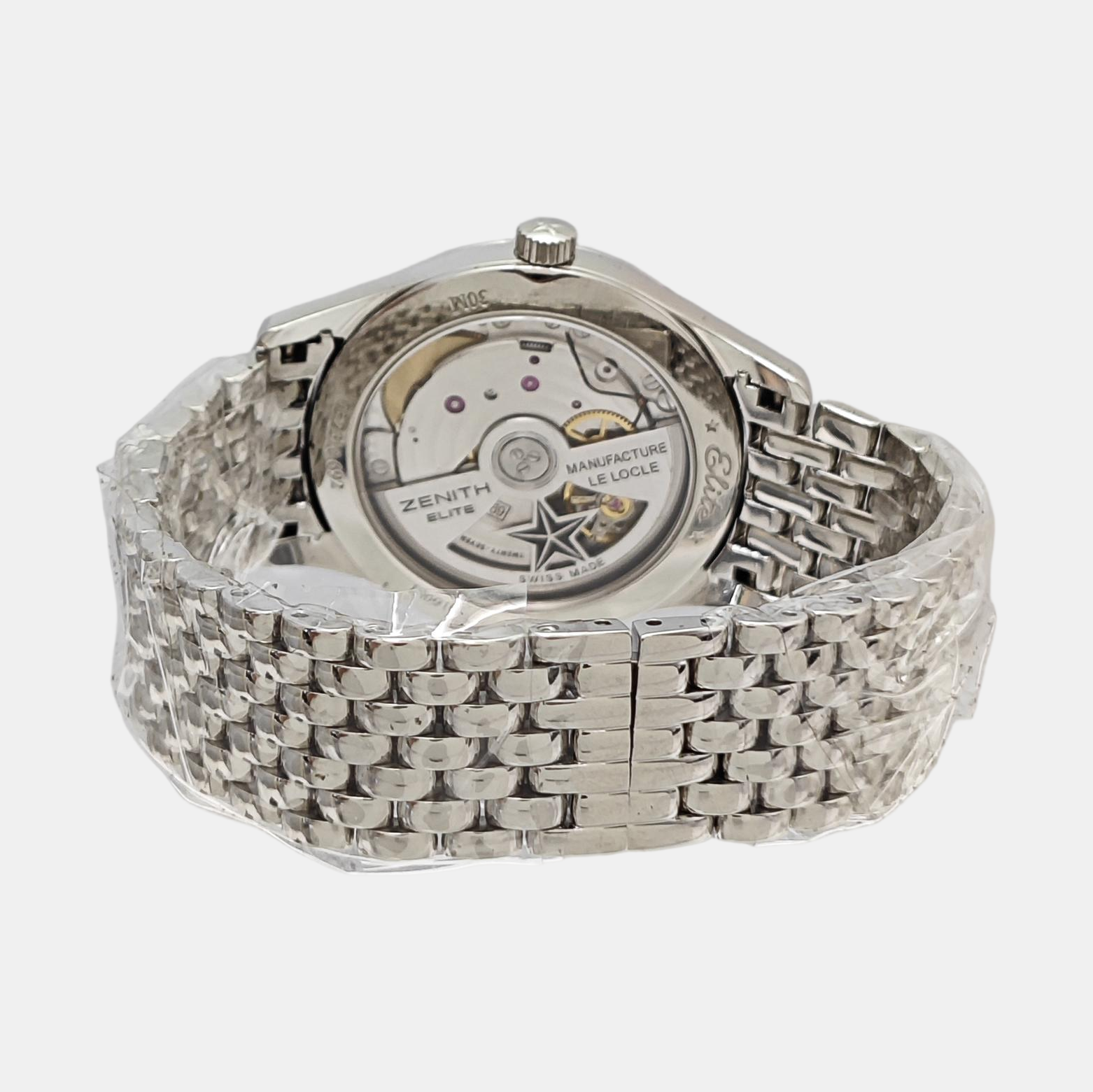33mm White Automatic Watch