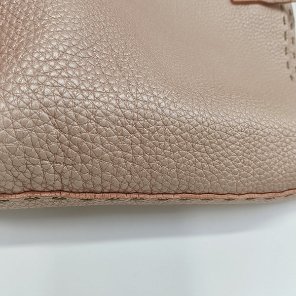 Calfskin Shoulder Bag Pink