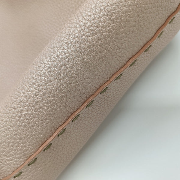 Calfskin Shoulder Bag Pink