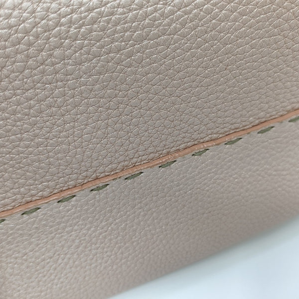 Calfskin Shoulder Bag Pink