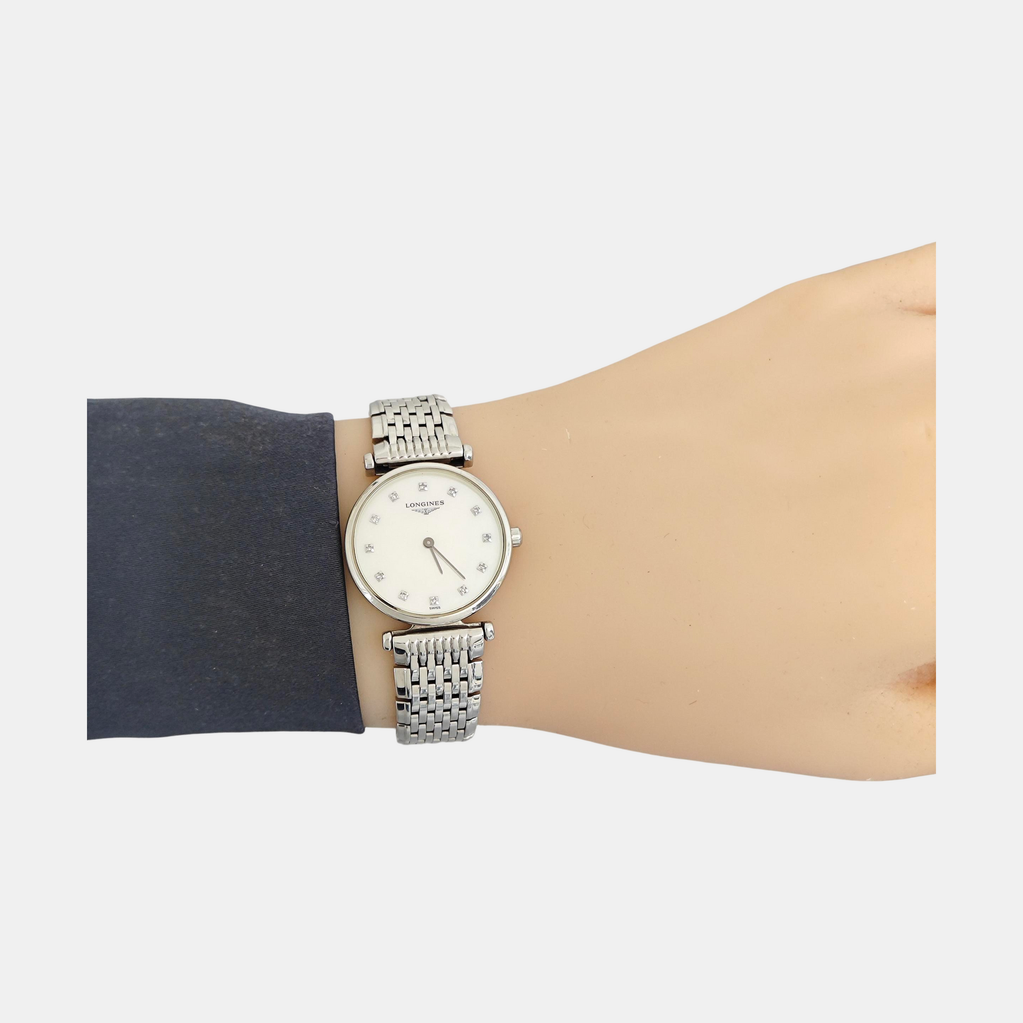 La Grande Classique 24mm White Quartz Watch