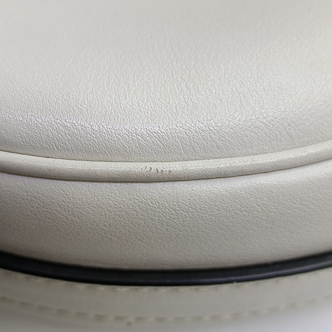 Calfskin Shoulder Bag White