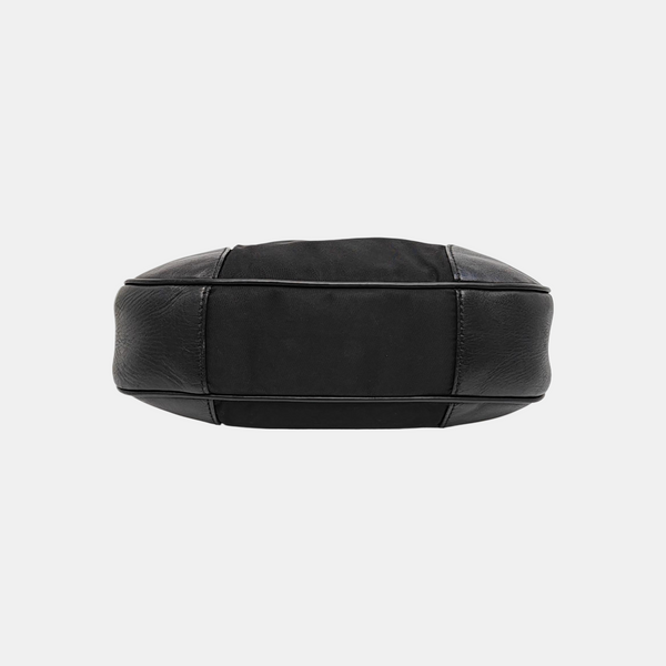 Nylon Shoulder Bag Black