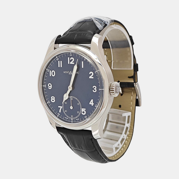 1858 44mm Blue Manual Wind Watch