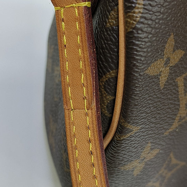 SPEEDY Nano Monogram Coated Canvas Brown