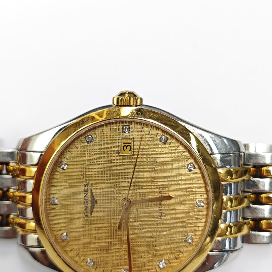Elegant Collection 36mm Gold Automatic Watch