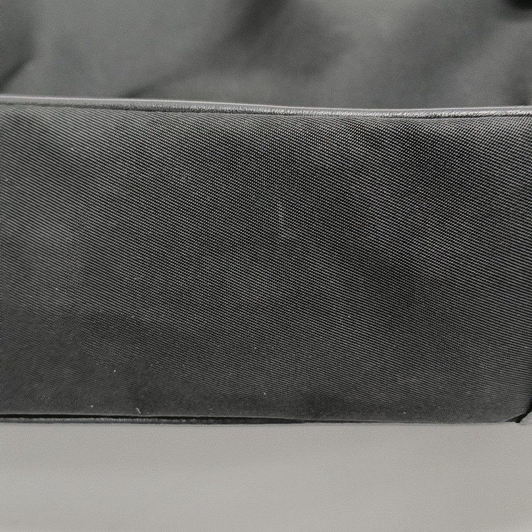Nylon Shoulder Bag Black