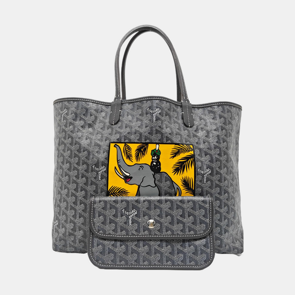 Saint Louis Coated Canvas Gray