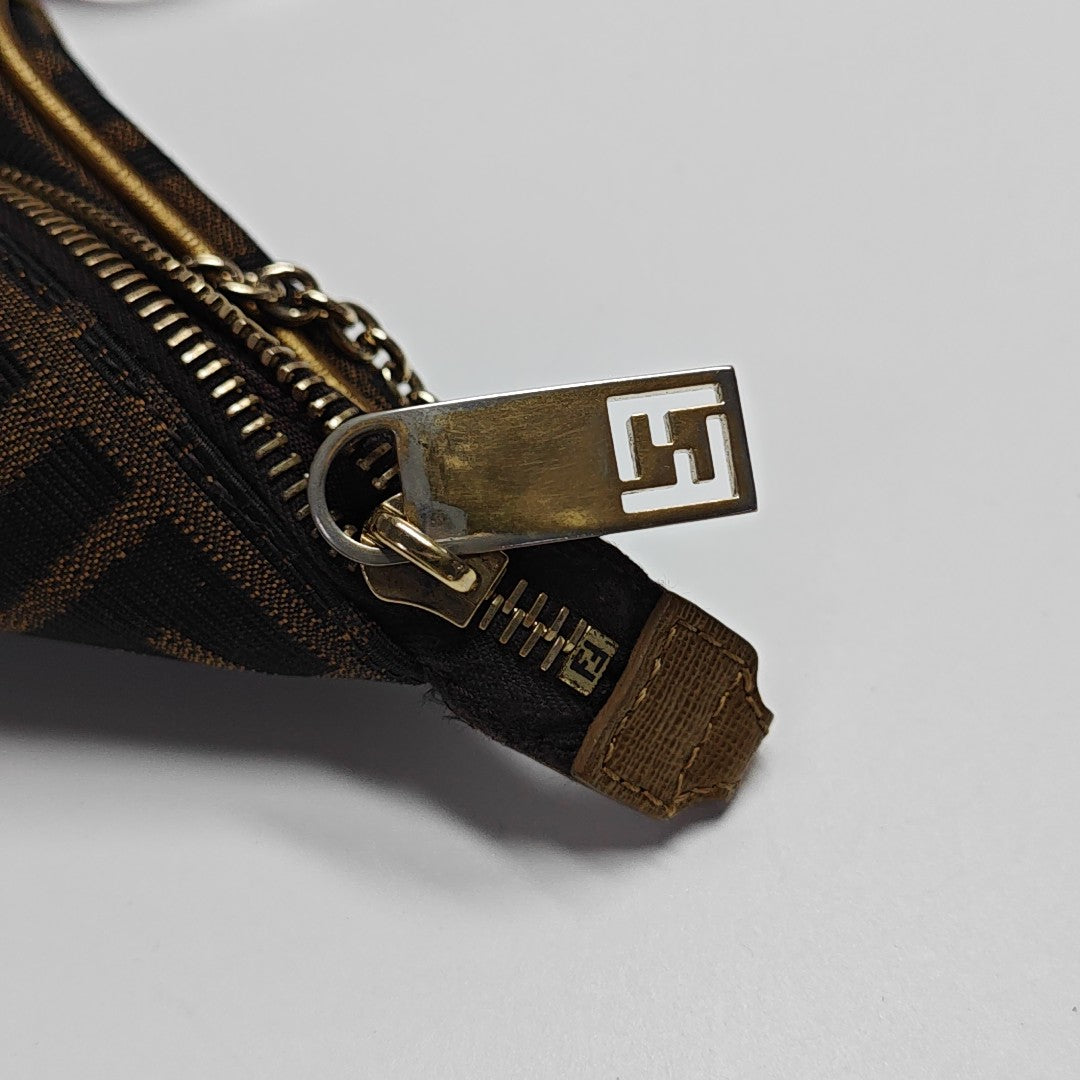 Canvas Shoulder Bag Brown