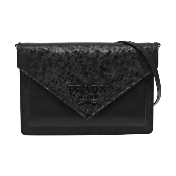 Calfskin Shoulder Bag Mini Black