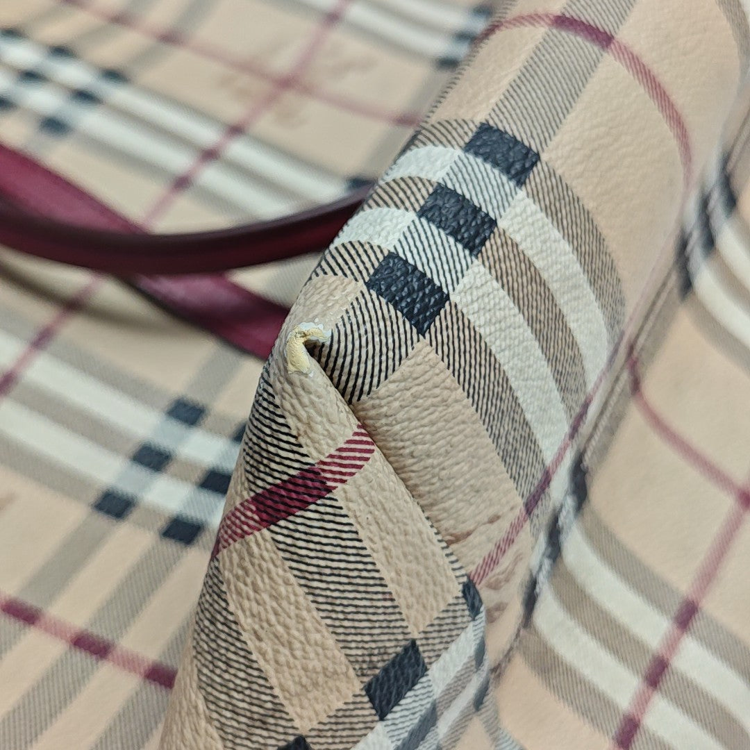 Canterbury Small Coated Canvas Beige