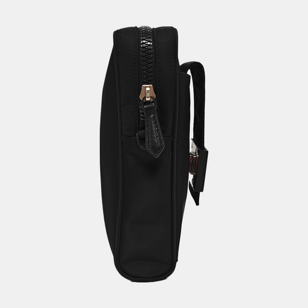 Nylon Shoulder Bag Black