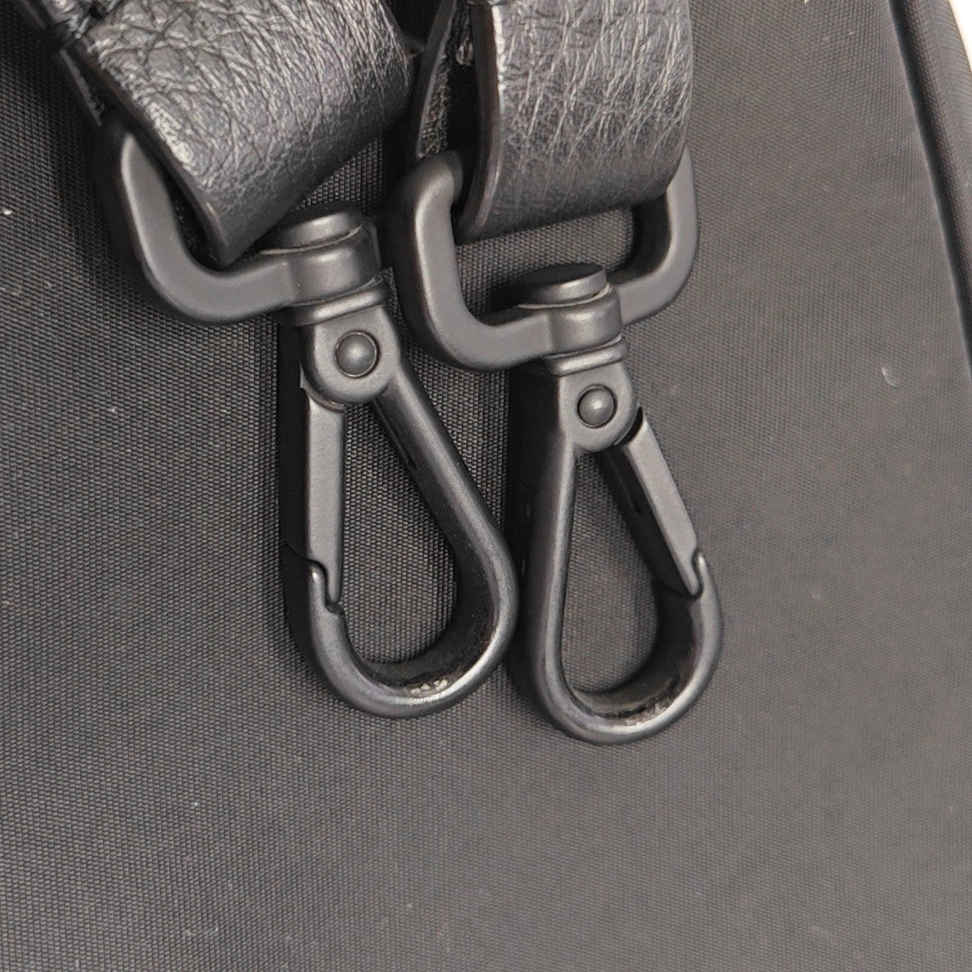 Nylon Shoulder Bag Black
