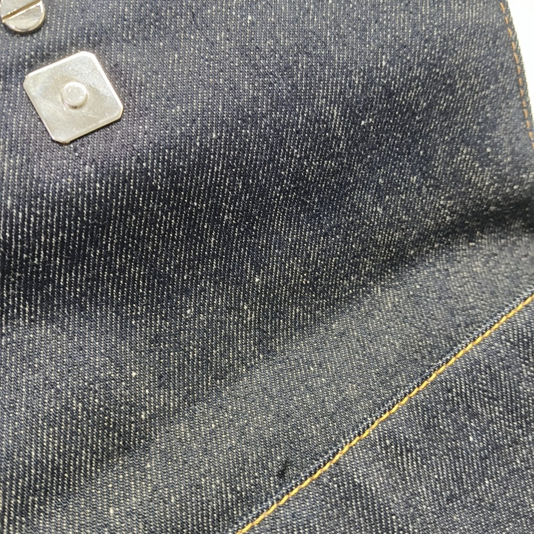 Fabric Shoulder Bag Blue