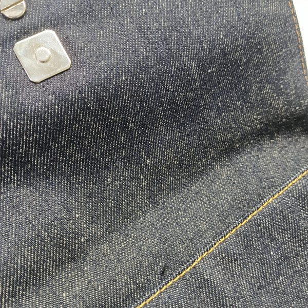 Fabric Shoulder Bag Blue