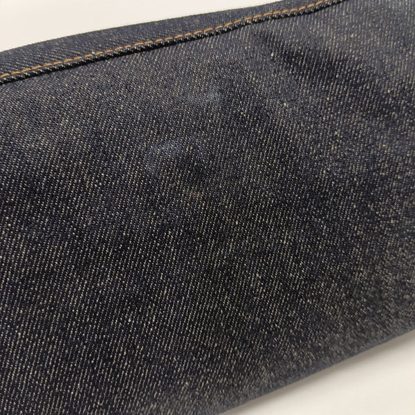Fabric Shoulder Bag Blue
